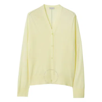 BURBERRY BURBERRY LONG SLEEVE BUTTON-UP CARDIGAN