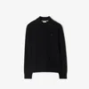 Burberry Long-sleeve Cashmere Blend Polo Shirt