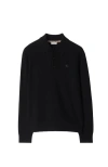 Burberry Long-sleeve Cashmere Blend Polo Shirt