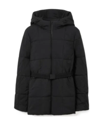 Burberry Long-sleeve Padded Jacket In Black