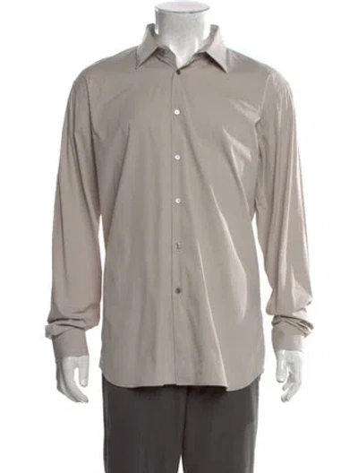 Pre-owned Burberry Long Sleeve Shirt In Neutral