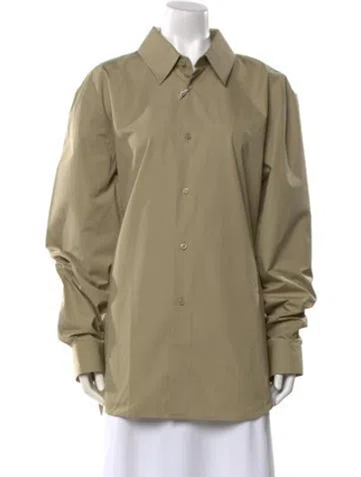 Pre-owned Burberry Long Sleeve Shirt In Neutral