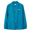 Burberry Long Sleeve Slogan Print Jacket