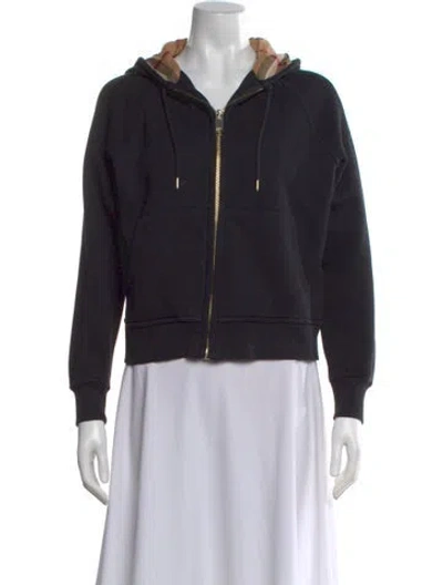 Pre-owned Burberry Long Sleeve Sweatshirt In Black