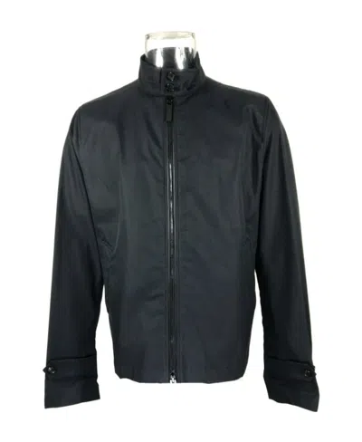 Burberry Long-sleeved Casual Jacket In Black