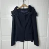 Burberry Long-sleeved Casual Jacket In Black