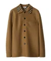 Burberry Jackets And Vests In Brown