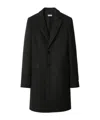 Burberry Wool Tailored Coat In Brisk