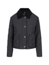 BURBERRY LONG SLEEVED QUILTED JACKET