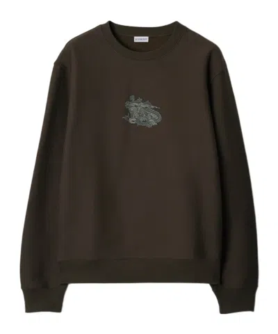 BURBERRY BURBERRY LONG SLEEVED CREWNECK SWEATSHIRT