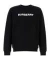 Burberry Burlow Logo Cotton Jersey Sweatshirt In Black