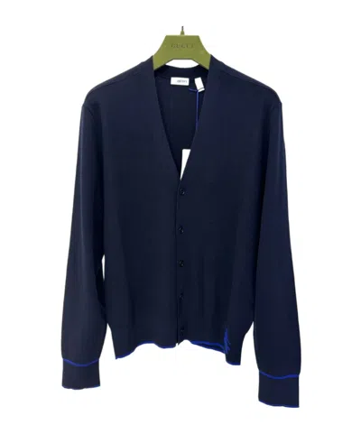 Burberry Long-sleeved Sweater In Black