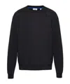 Burberry Long-sleeved Sweater In Black