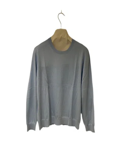 Burberry Long-sleeved Sweater In Gray