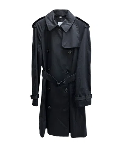 Burberry Long-sleeved Windbreaker In Black