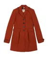 Burberry Long-sleeved Windbreaker In Red