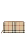 Burberry Check Zip Wallet