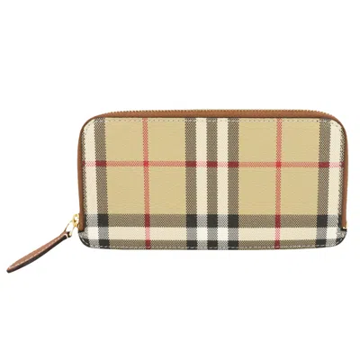 Pre-owned Burberry Long Somerset Wallet 'archive Beige' | Cream | Women's Size Onesize