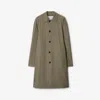 BURBERRY BURBERRY LONG STRETCH WOOL CAR COAT