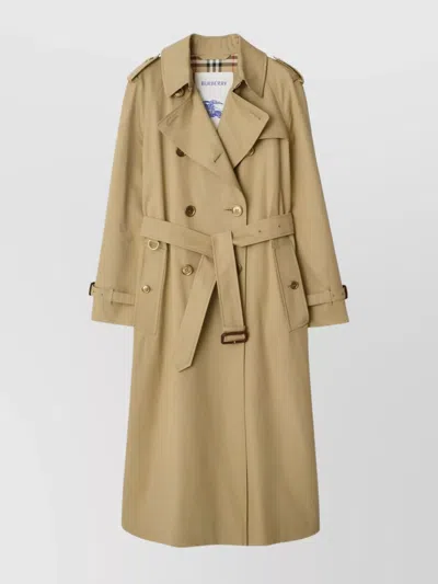 BURBERRY LONG TRENCH COAT ADJUSTABLE BELT