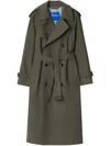 Burberry Long Wool Trench Coat