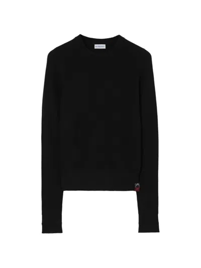 Burberry Long-sleeve Sweater In 黑色