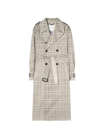 Burberry Long-sleeves Coat In Neutral