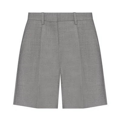 Pre-owned Burberry Lorie Shorts 'grey' | Women's Size 4 In Gray