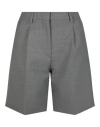 Burberry Lorie Trouser Shorts In Grey