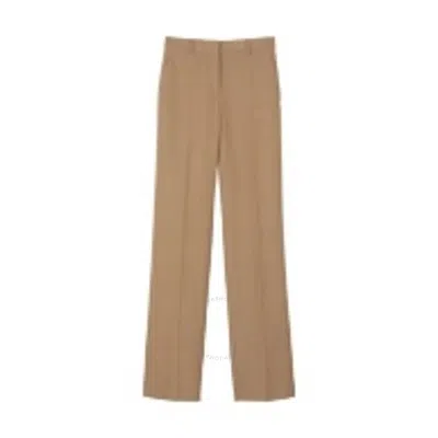 Burberry Lottie Straight-leg Wool Trousers