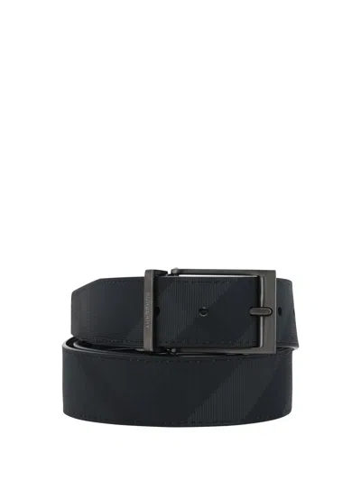 Burberry Louis35 Belt In Charcoal/graphite