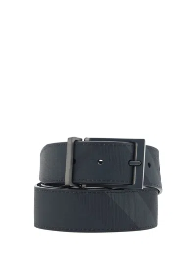Burberry Louis35 Belt In Charcoal/graphite