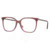 Burberry Louise Demo Square Ladies Eyeglasses Be2367 4018 52