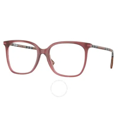 Burberry Louise Demo Square Ladies Eyeglasses Be2367 4018 52