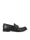 Burberry Cadet Grained Calf Leather Penny Loafers