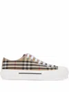 BURBERRY LOW TOP CHECK SNEAKER