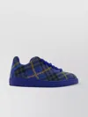 Burberry Sneakers Box With Check Processing In Blue