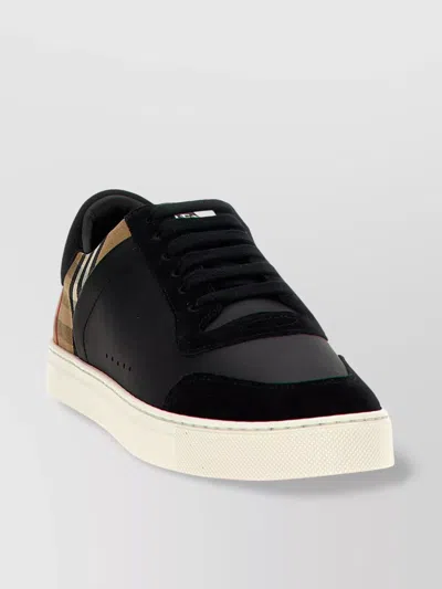 BURBERRY LOW-TOP RUBBER SOLE SNEAKERS