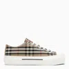 BURBERRY BURBERRY LOW VINTAGE CHECK BEIGE SNEAKER