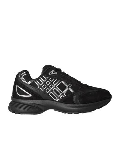 Burberry Low-profile Athletic Sneaker In Black