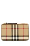 Burberry Check Pattern Card Holder