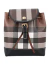 BURBERRY CHECK MICRO BACKPACK