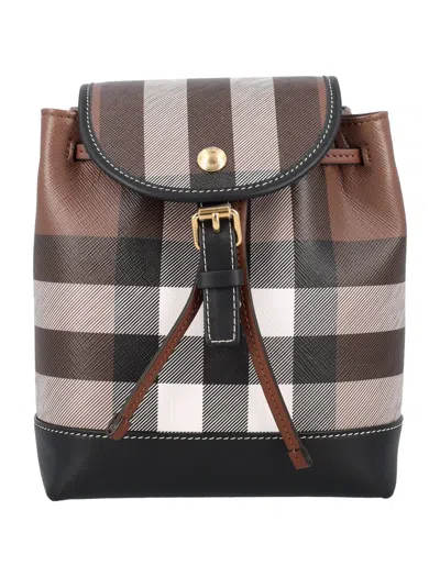 BURBERRY CHECK MICRO BACKPACK