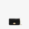 Burberry Womens Mini Strand Leather Cross-body Bag Black In Black