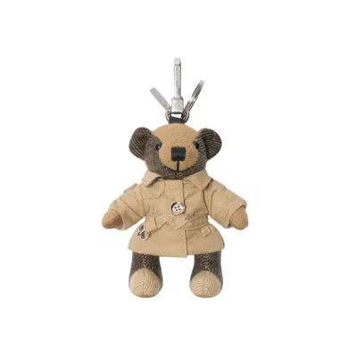 Burberry Ls Thomas Trench Hod In Brown