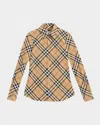 Burberry Luka Check Button-down Shirt