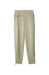 Burberry Lyocell Tailored Trousers In Skylark