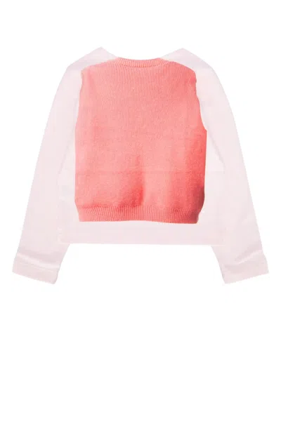 Burberry Kids' Maglieria In Alabasterpink