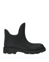 Burberry Man Ankle Boots Black Size 9 Plastic In Black