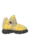 BURBERRY BURBERRY PRORSUM MAN ANKLE BOOTS MARIGOLD SIZE 9 TECHNICAL FIBERS